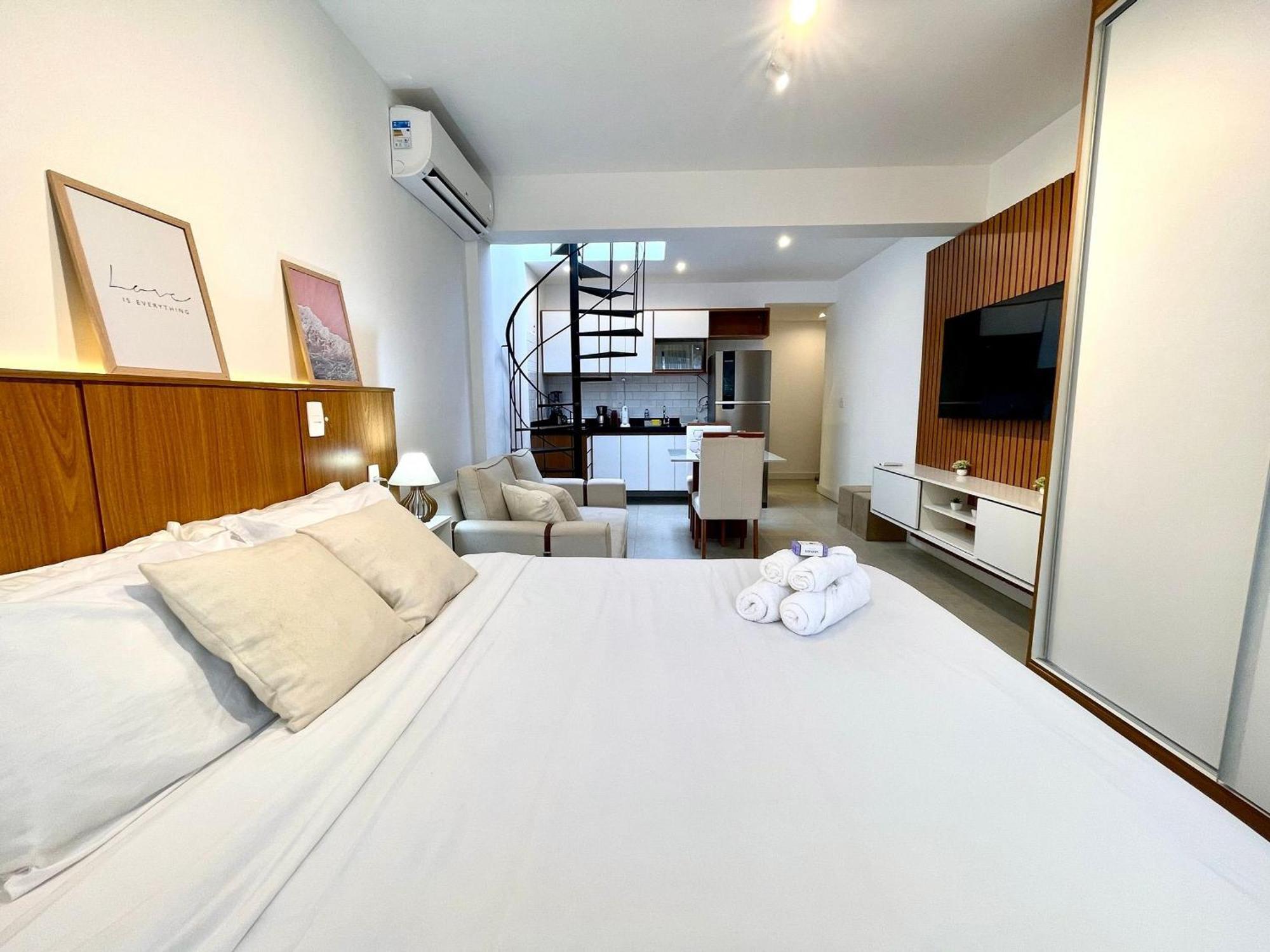 Loft Moderno Com Terraco E Vista Cristo * Río de Janeiro
